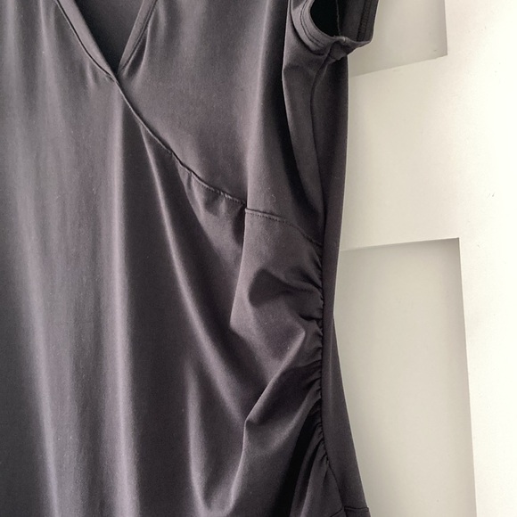 Athleta Black Dress Size Medium Tall EUC - Picture 3 of 8